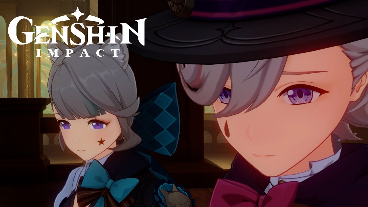 Genshin Impact 4.0 - Lyney & Lynette Speak about their past & The Knave (Arlechino)