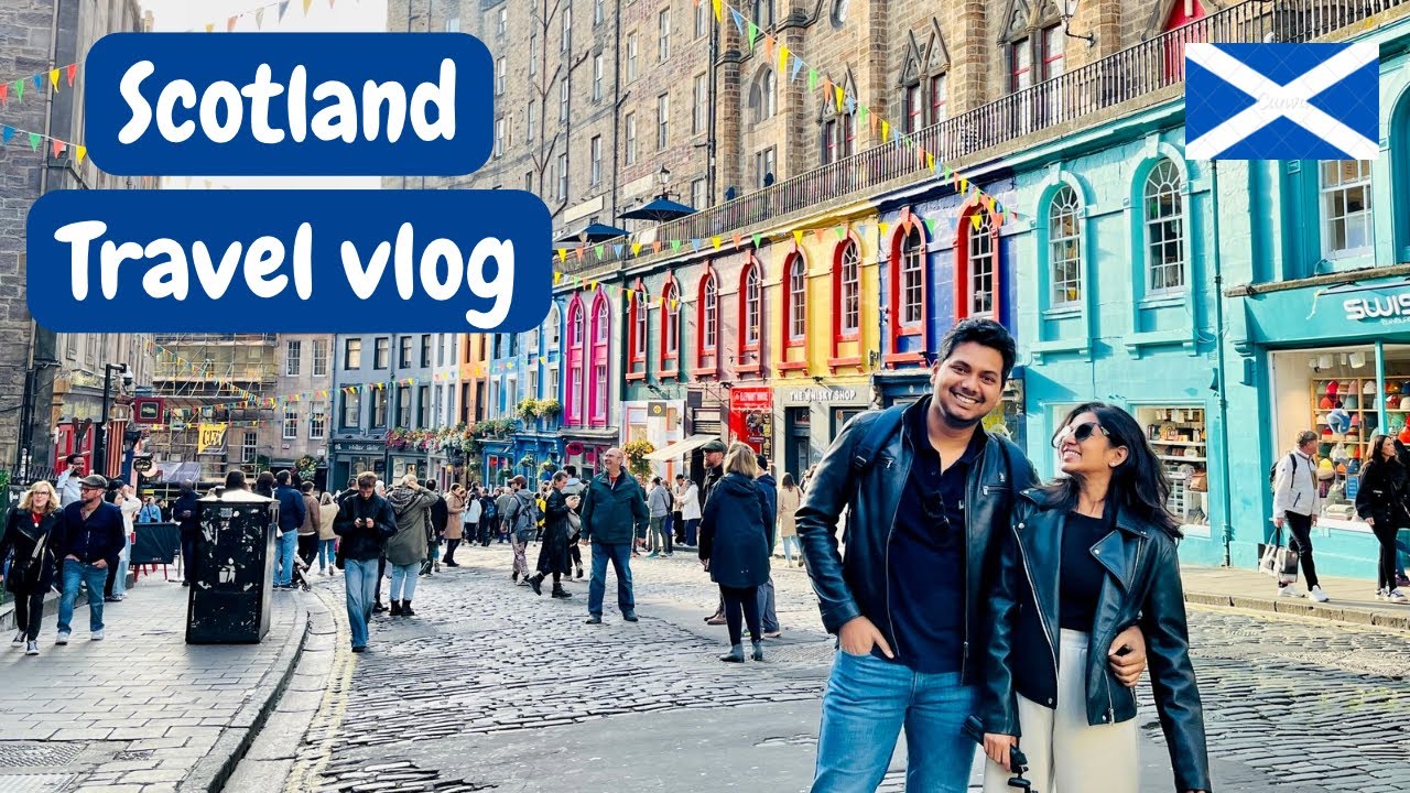 Walking the royal mile🔥Exploring the streets of Edinburgh🏴󠁧󠁢󠁳󠁣󠁴󠁿 couple travellers Tamil#travelvlog