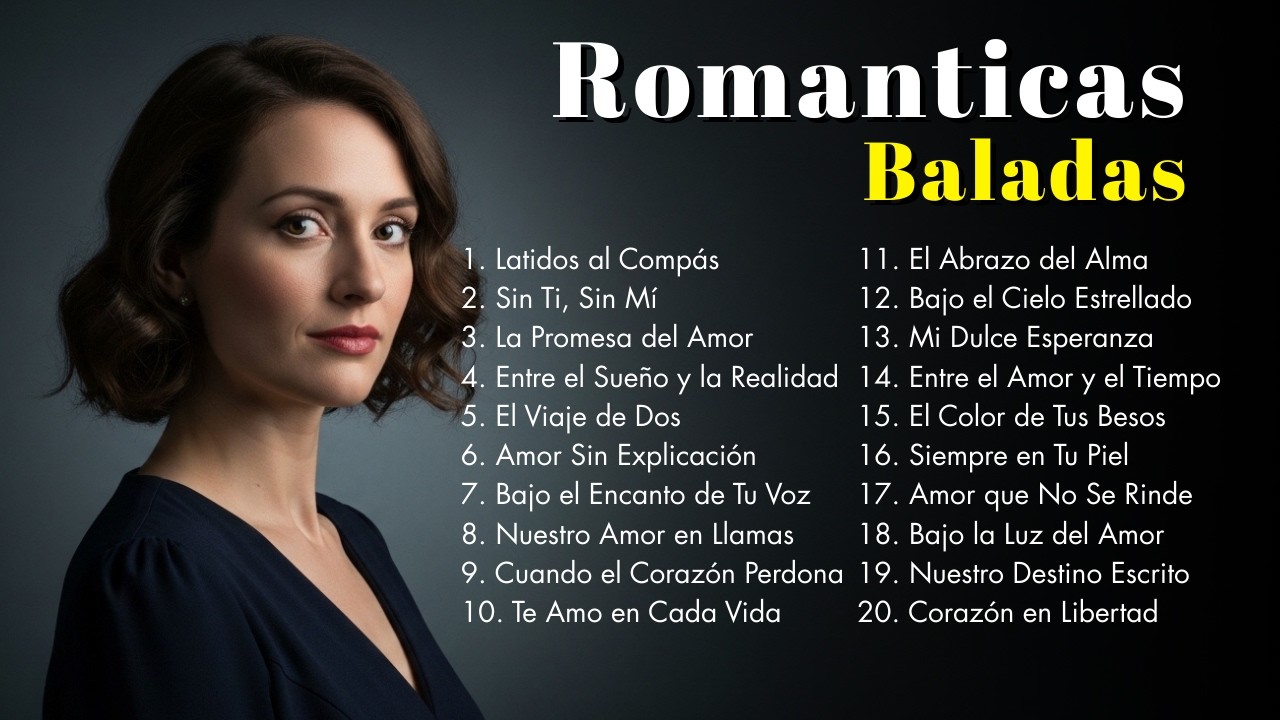 Música Romántica en Español 80 y 90 ♥ Baladas Inolvidables