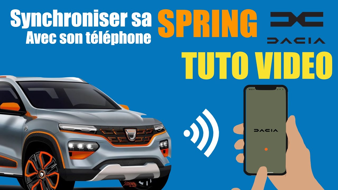 Dacia Spring Synchronisation de l'app et de la voiture
