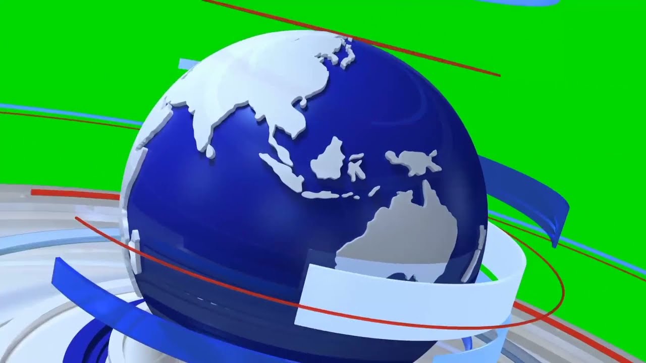 3D Breaking news green screen animated FREE | No Copyright