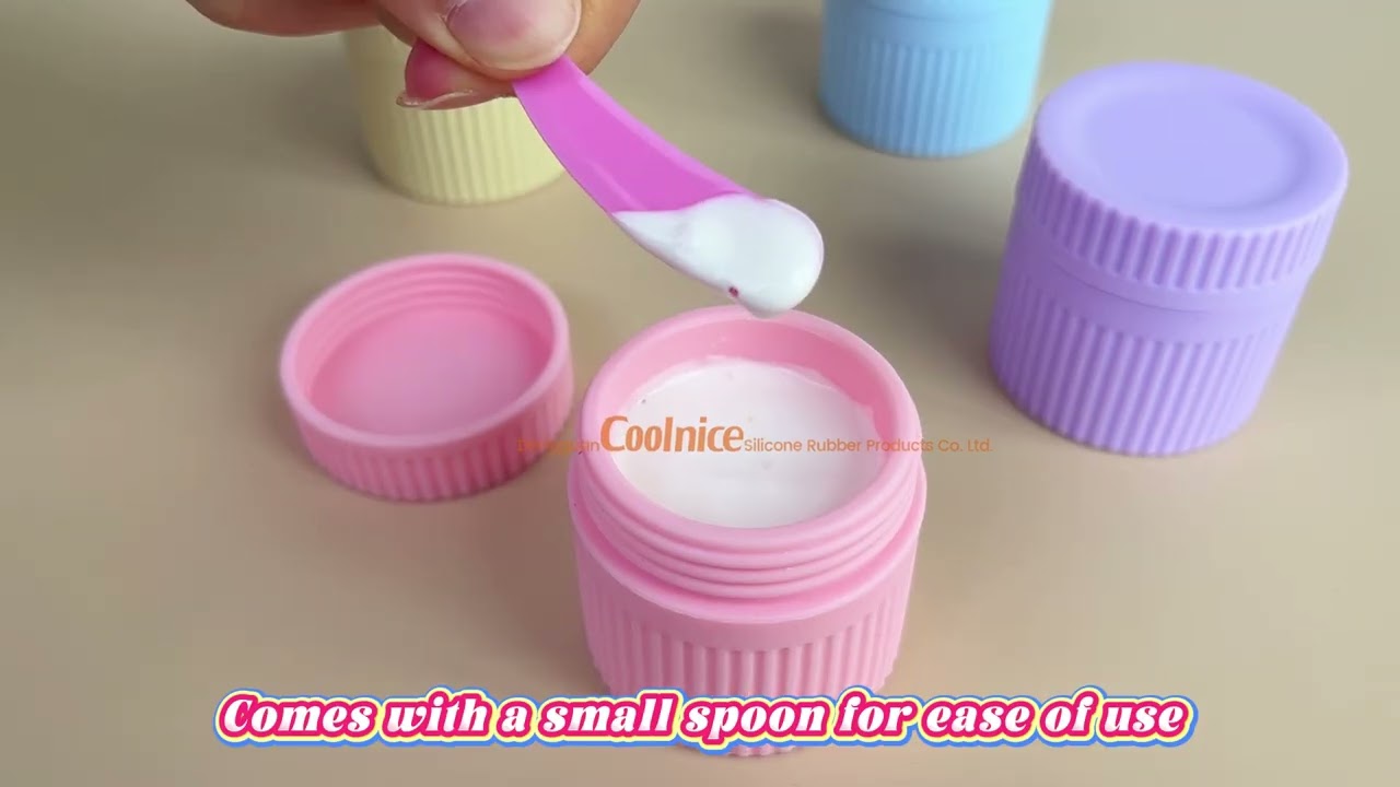 Silicone Travel Jars | Leakproof, Refillable & TSA-Friendly Containers by Coolnice