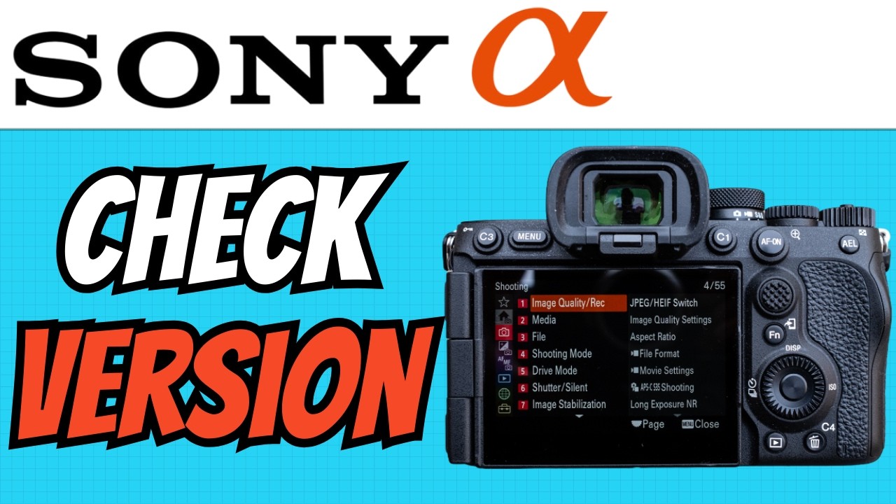 Как проверить версию на камере Sony (быстро и просто) 2026