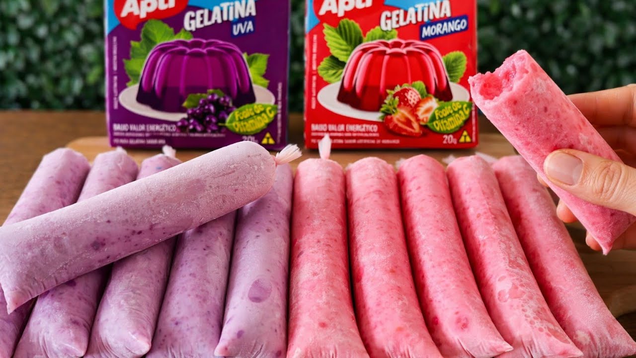 GELADINHO CREMOSO DE GELATINA CUSTA MENOS DE R$ 0,50 - VENDA RAPIDO E LUCRE MUITO 