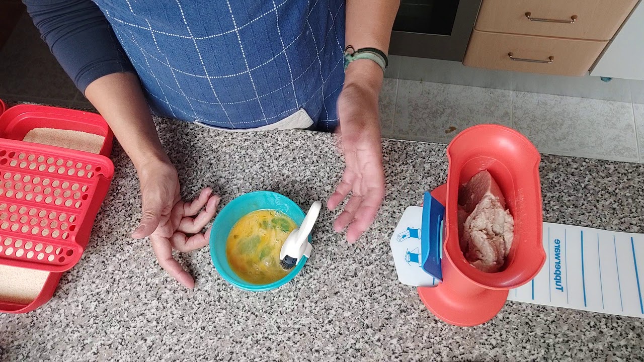 Croquetas rápidas con tupperware