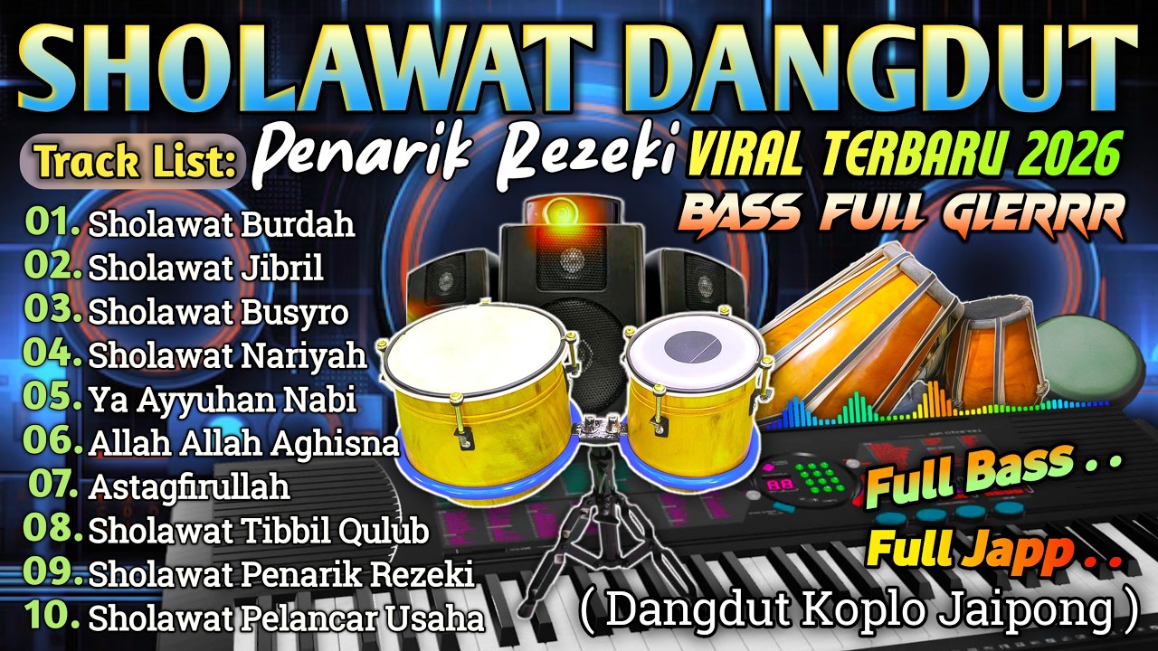 SHOLAWAT PENARIK REZEKI PALING DAHSYAT, Sholawat Nabi Muhammad SAW, Sholawat Jibril Paling Merdu