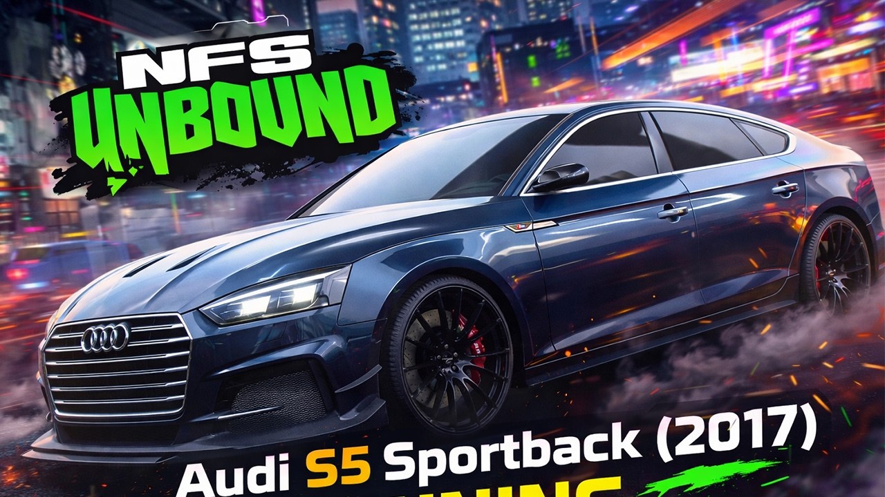 NFS UNBOUND - Audi S5 Sportback (2017) Tuning