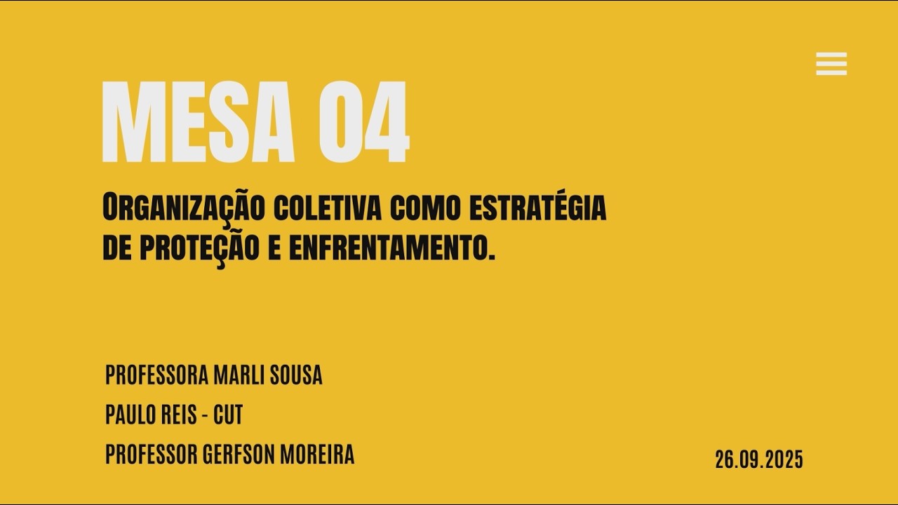 Mesa 04 Alfredo Santos