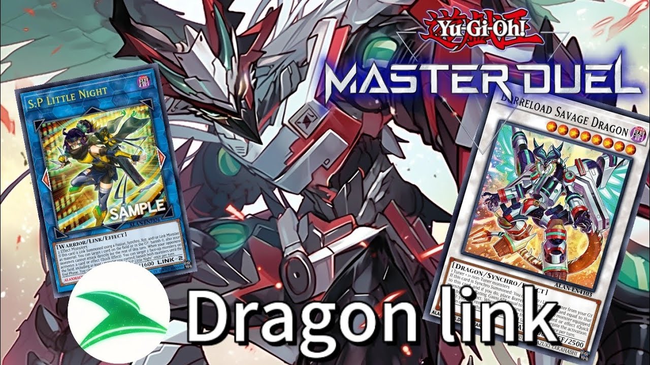 Master duel | Dragon link deck | Little knight support