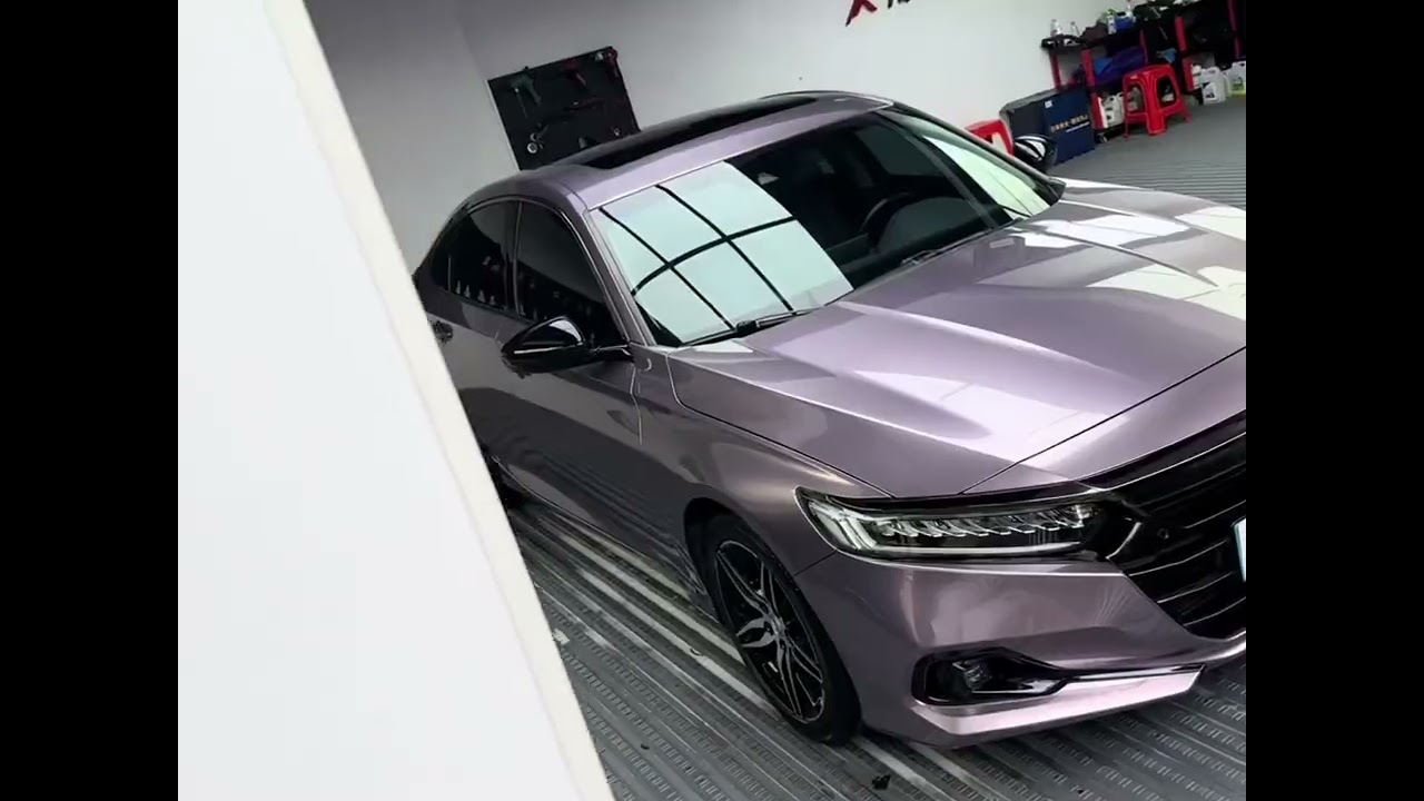 Quality matte pink purple carwrap #MatteWrap #PinkPurple #CarTexture #VinylWrap #CarTouching