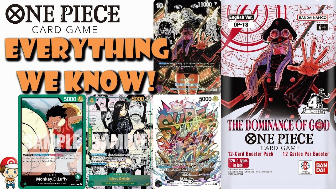 Всё, что мы знаем об OP-18! Вам стоит ХАЙПАНУТЬ от этого сета! (Новости One Piece TCG)