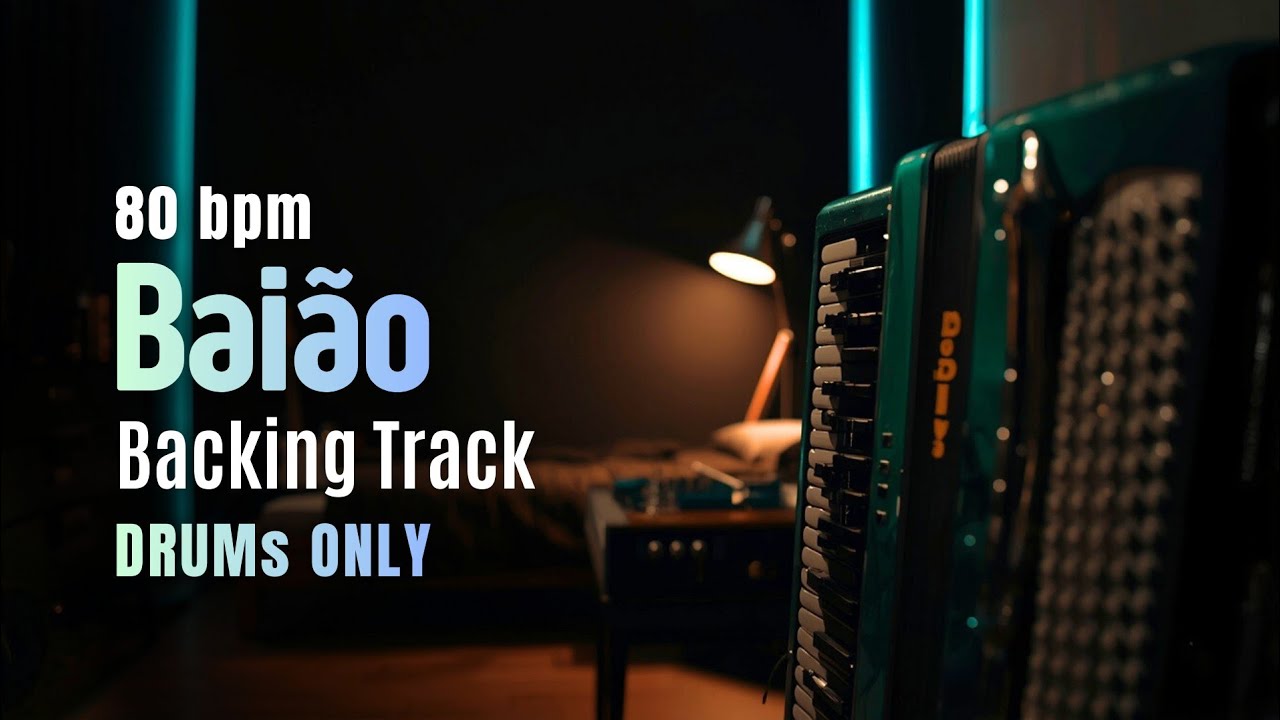 Backing Track BAIÃO [80bpm] Ritmo Brasileiro