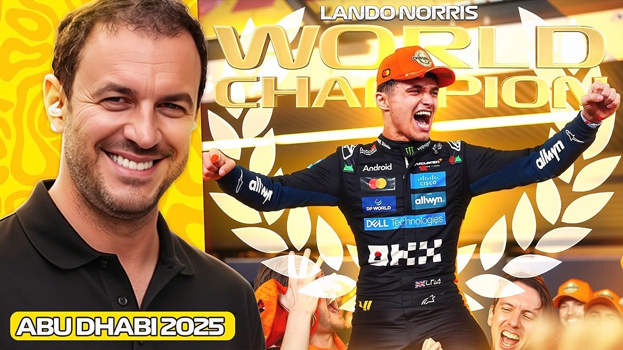 F1, ad Abu Dhabi NORRIS &egrave; Campione del Mondo 2025: il finale pi&ugrave; incredibile della storia della F1!