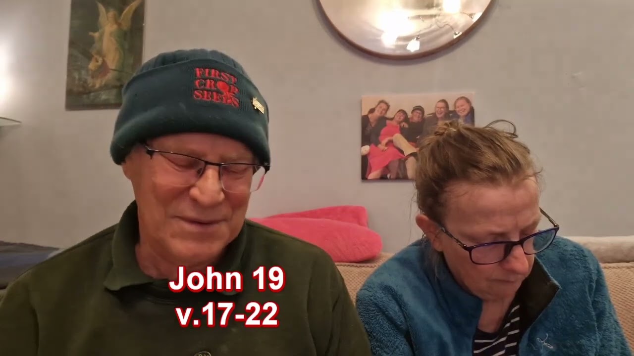 Sermon: “Finish the Job!” from the gospel of John, with Larry, Judy and friends.