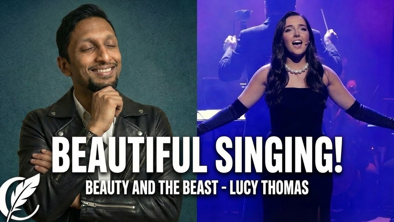 Lucy Thomas Beauty and the Beast Reaction & Vocal Analysis | Stunning Classical Vocal Performance