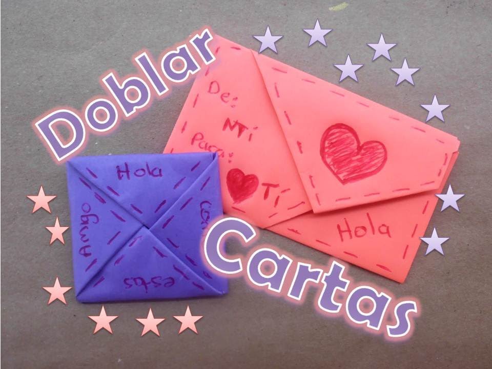Doblar Cartas de Forma Original