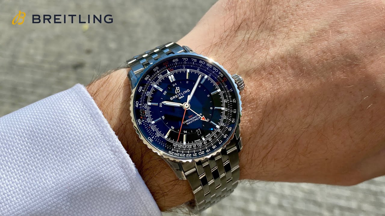 Breitling Navitimer automatic GMT 41 mm black