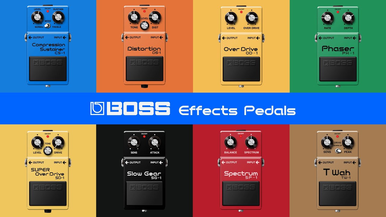 BOSS Effects Pedals Plugin Official Roland Cloud |