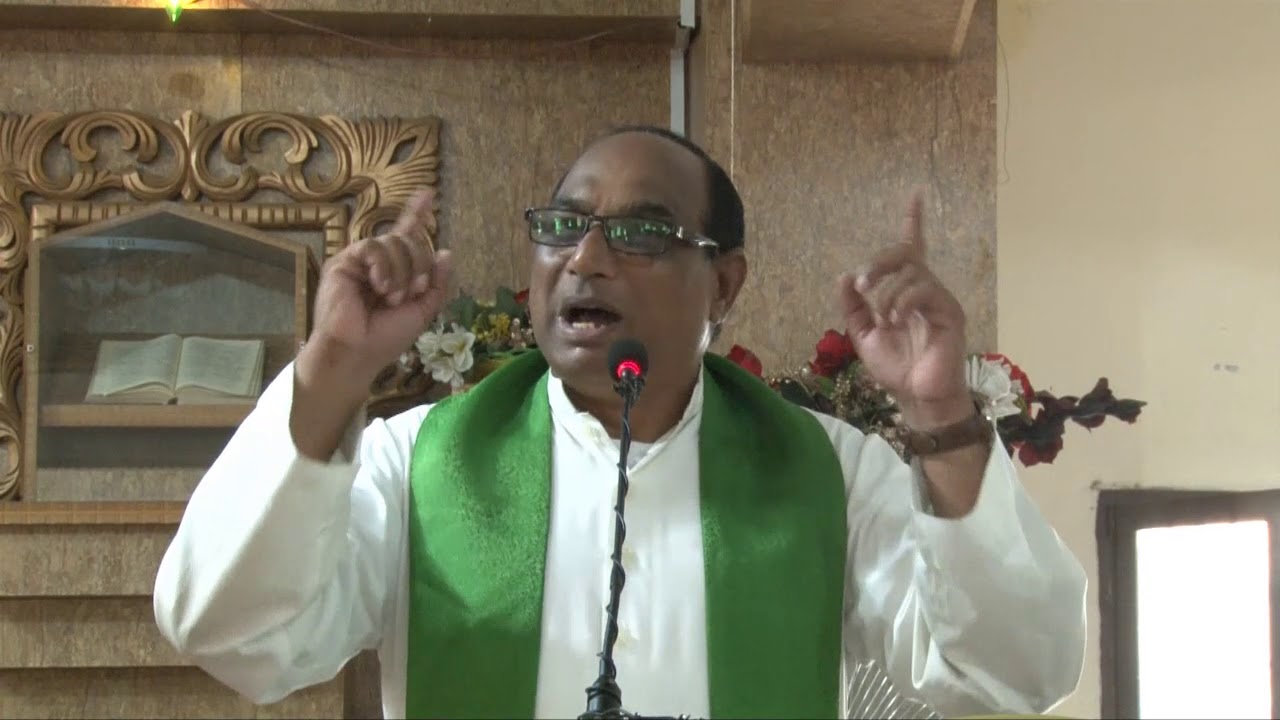 Sunday Homily at Mariam Nishat colony presided by Fr. Morris Jalal OFM. Cap (24-09-2017)