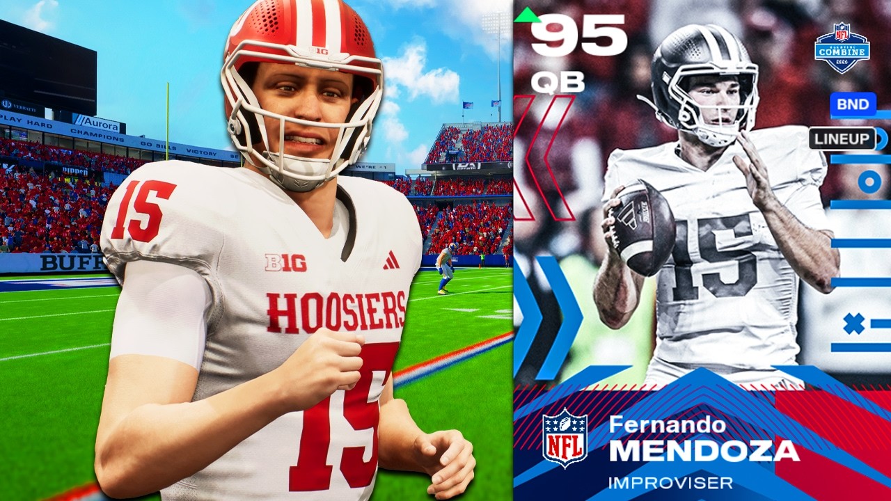 Fernando Mendoza's First MUT Card is Insane