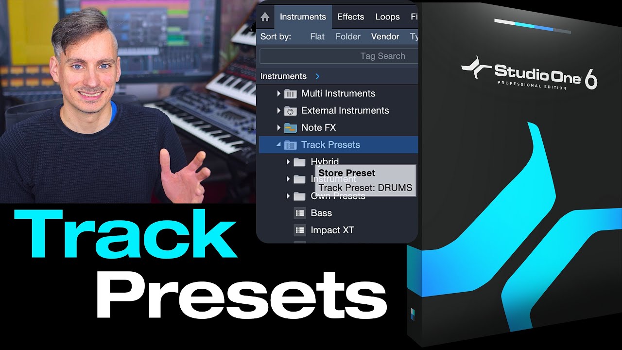 Предустановки треков выведут ваши студийные сессии на новый уровень | PreSonus