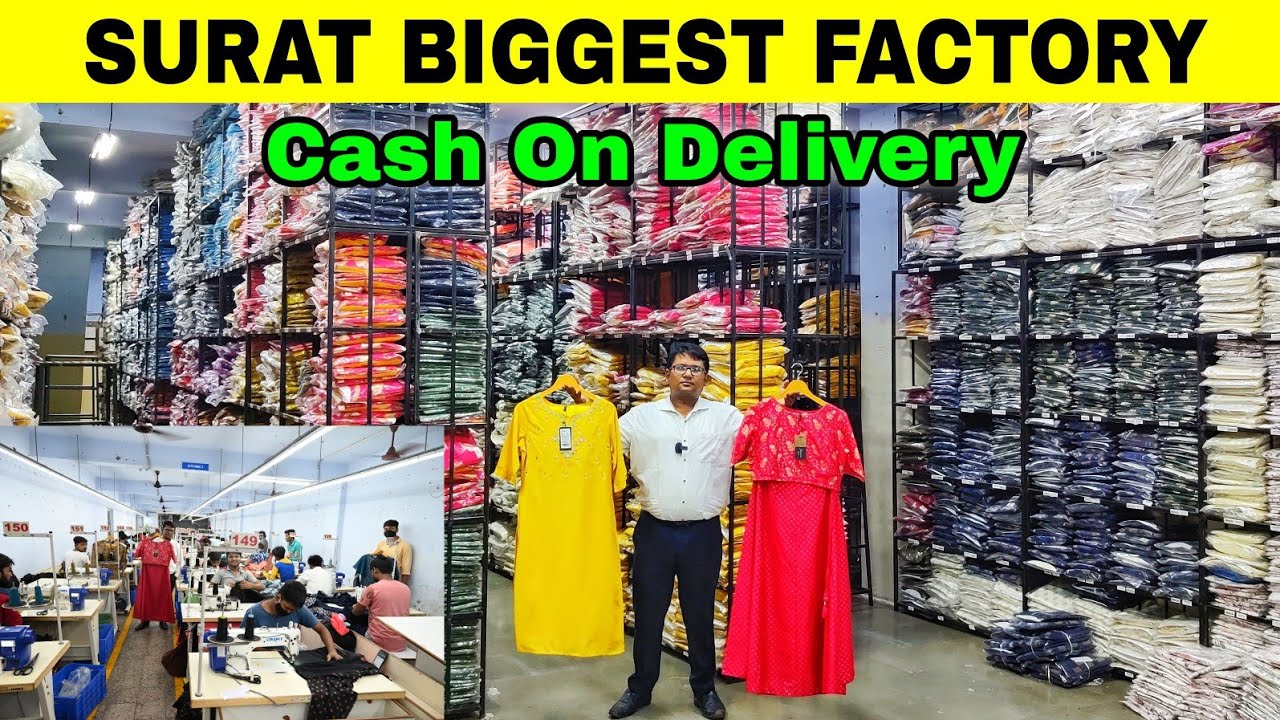 कुर्ती की सबसे बड़ी फ़ैक्टरी | Kurti Manufacturer In Surat | Cash on Delivery | Janasya