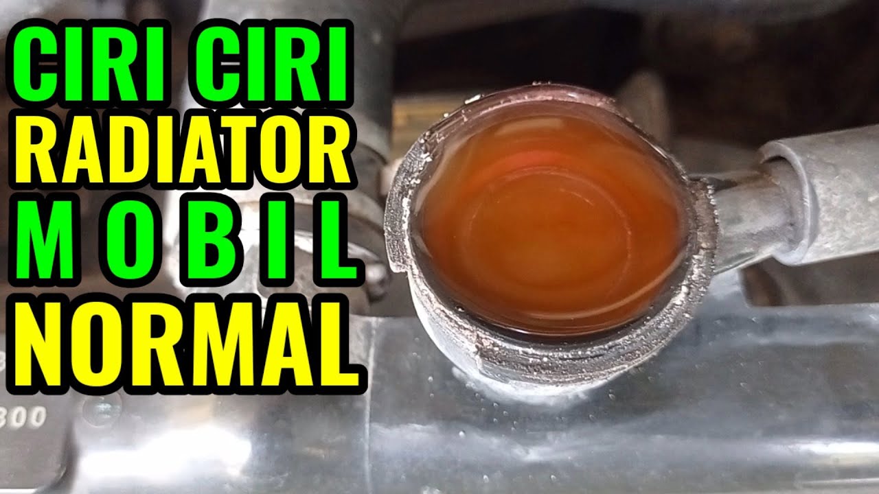 CIRI CIRI RADIATOR MOBIL MASIH NORMAL I GEJALA RADIATOR MOBIL BERMASALAH, TERSUMBAT ATAU MAMPET