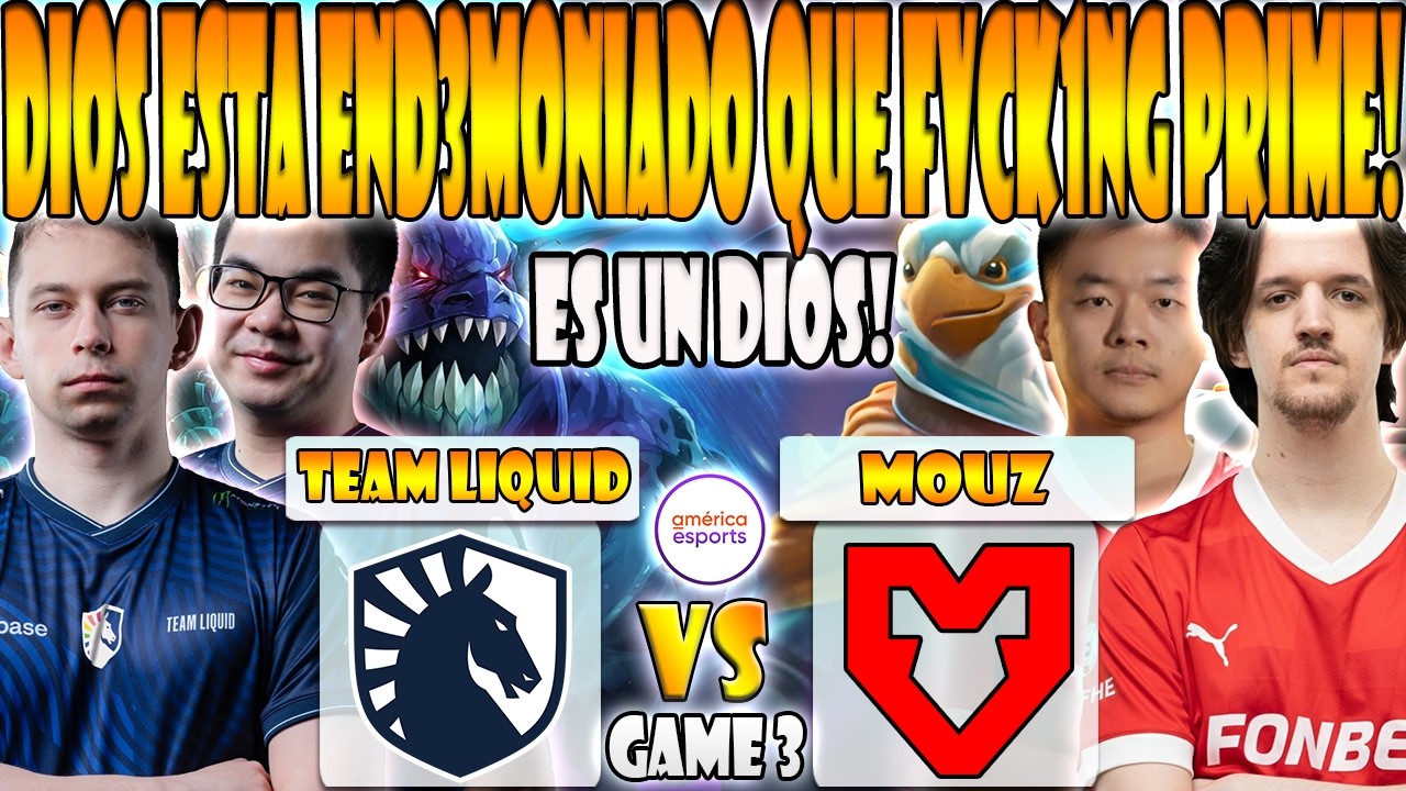TEAM LIQUID vs MOUZ BO3[GAME 3] NISHA, MICKE VS CRYSTALLIS, MIDONE - DREAMLEAGUE SEASON 28 - DOTA