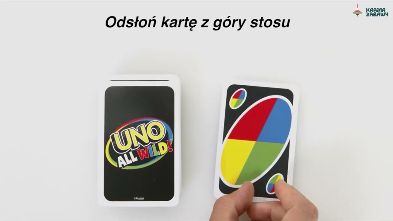 Mattel - UNO All Wild! Карточная игра с джокерами HHL33 - www.krainazabawy.pl