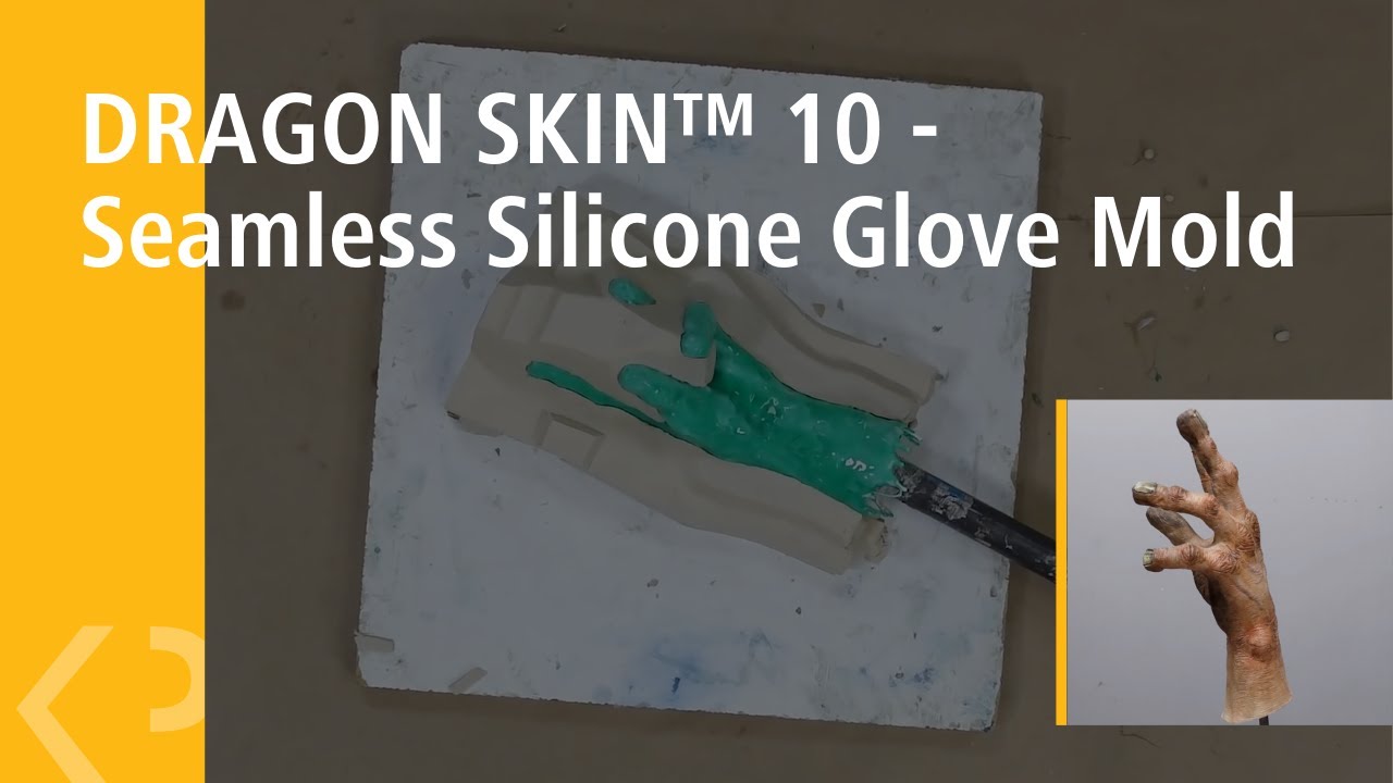 DRAGON SKIN&trade; 10 - Seamless Silicone Glove Mold