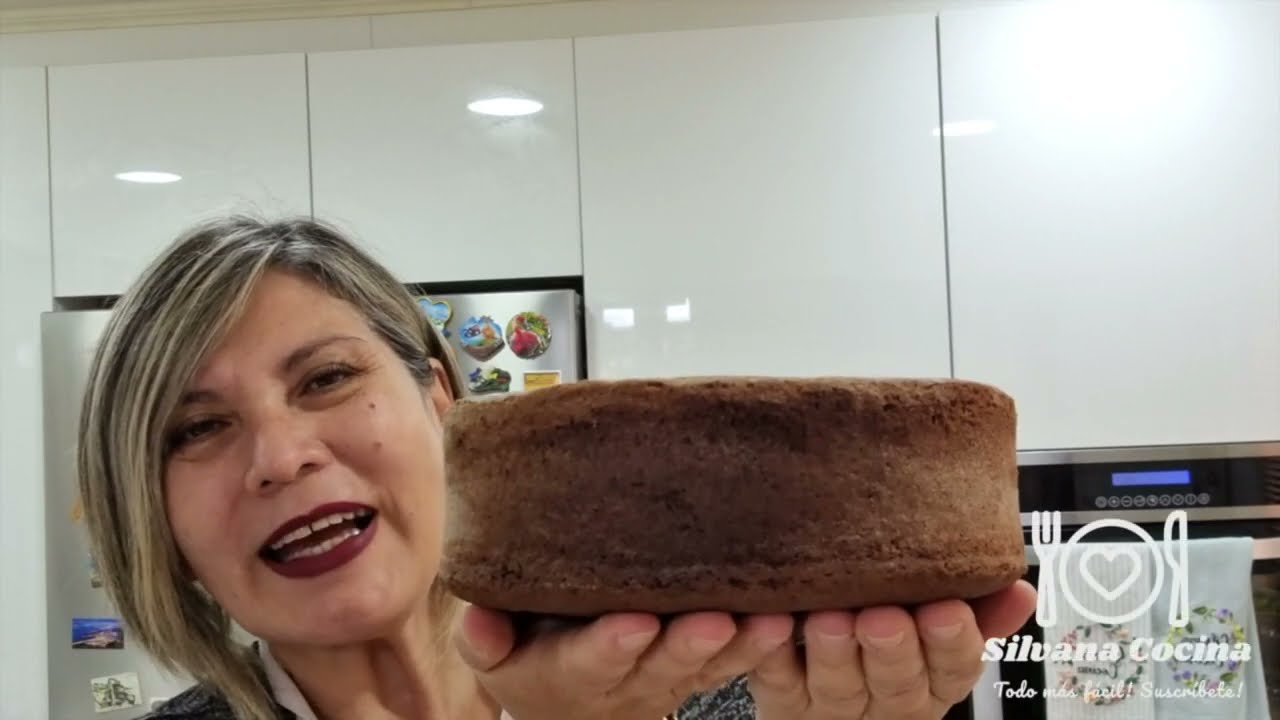 BIZCOCHO CHOCOLATE PARA TORTA Y TODOS LOS CONSEJOS PARA UN EXCELENTE RESULTADO!  Silvana Cocina