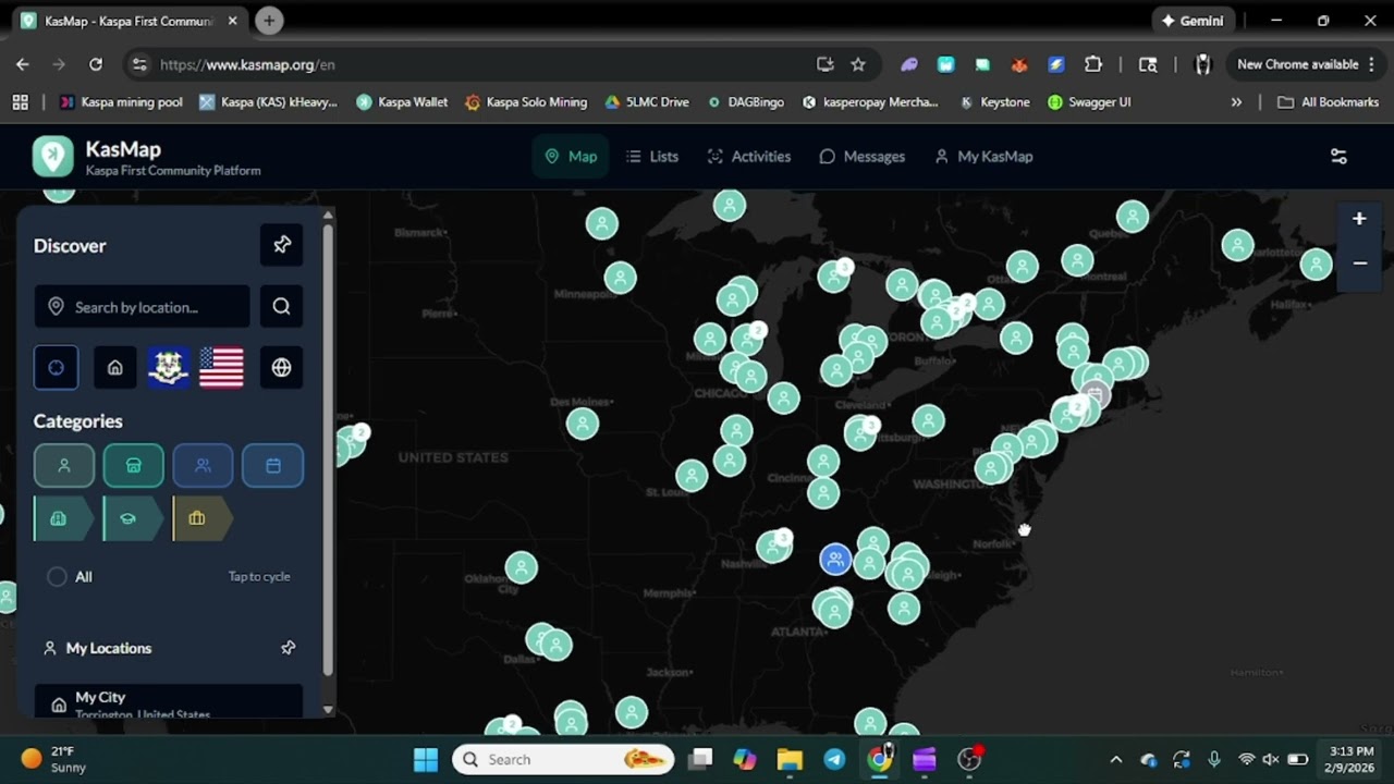 The Kaspa Ecosystem: What is KasMap and how does it work?