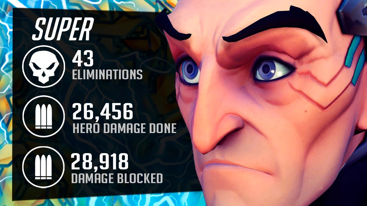WHAT TOP 500 SIGMA LOOKS LIKE - SUPER! 43 ELIMS! [ OVERWATCH 2 SEASON 3 ]