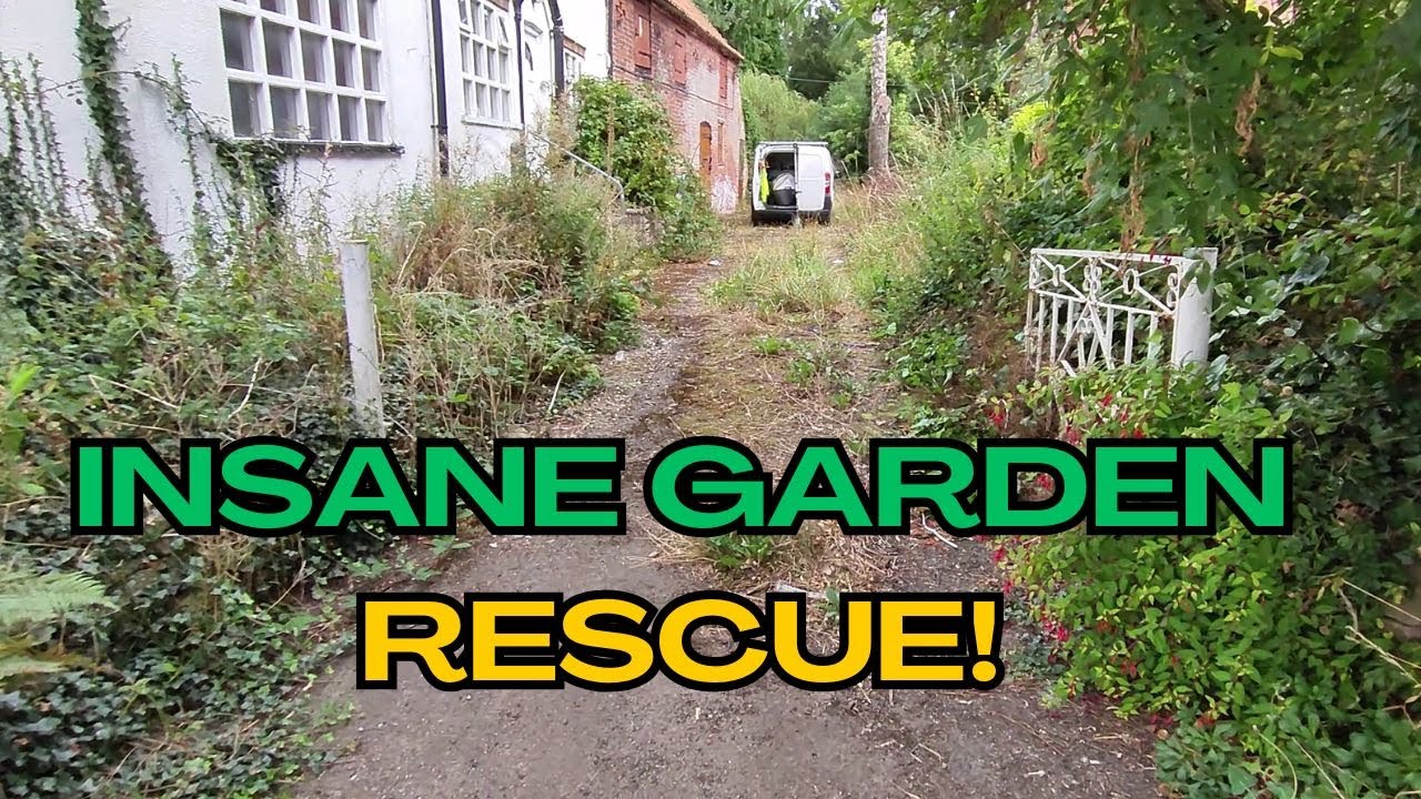 EXTREME Garden Restoration Challenge 370 Year Old House (Part 1)
