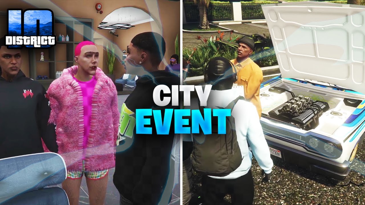 I WAS A JUDGE IN THE CITY'S FIRST CAR SHOW! | GTA V RP - DISTRICT 10