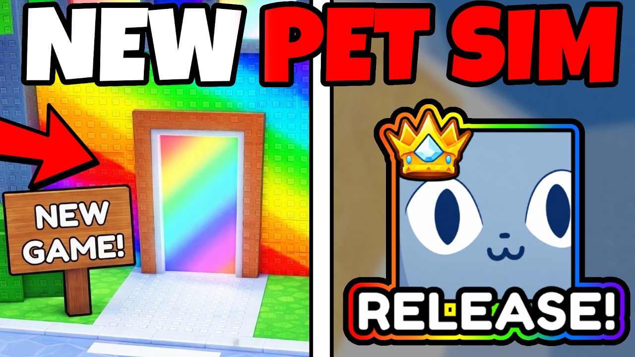 Они создали НОВУЮ ИГРУ PET SIMULATOR, и она УЖЕ ВЫШЛА! (Roblox)