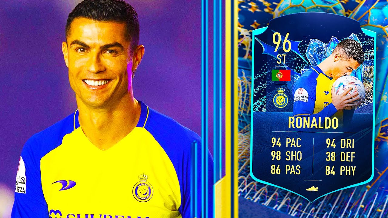 96 TOTS Ronaldo Player Review 🔥 Fifa 23 Ultimate Team