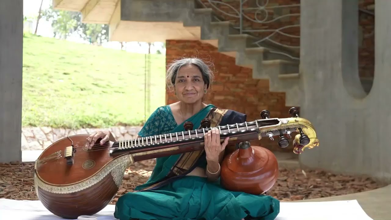 Thoomani maadathu Thiruppavai in Hamirkalyani by Sujatha Veenai in Agastya campus