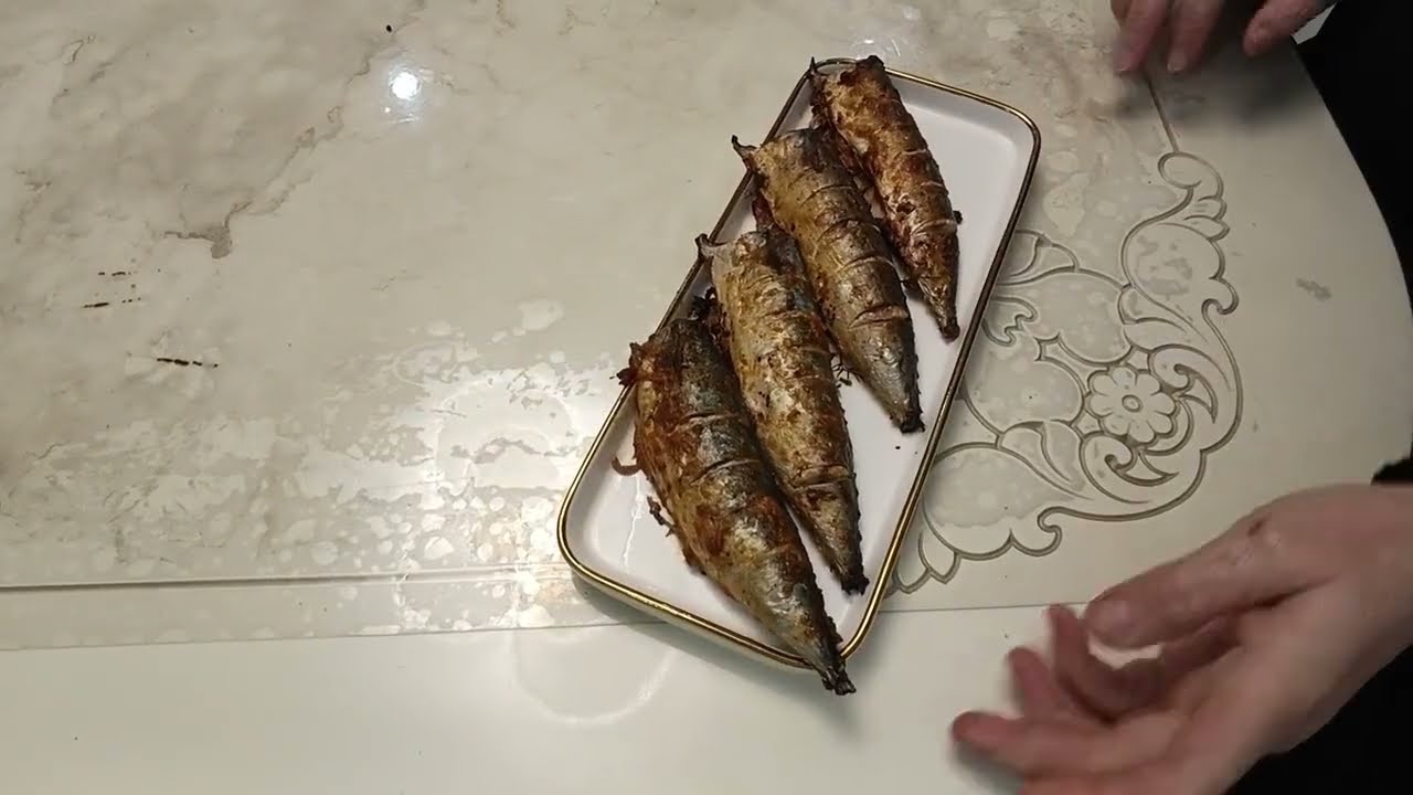 Знали? Как вкусно жареные скумбрия духовке #рыба #готовимподомашнему 