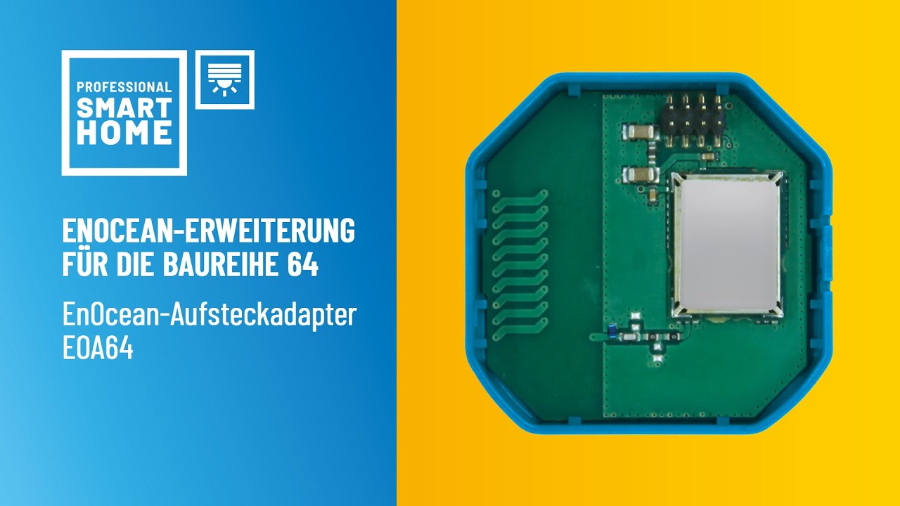 EnOcean-Aufsteckadapter EOA64 | Inbetriebnahme