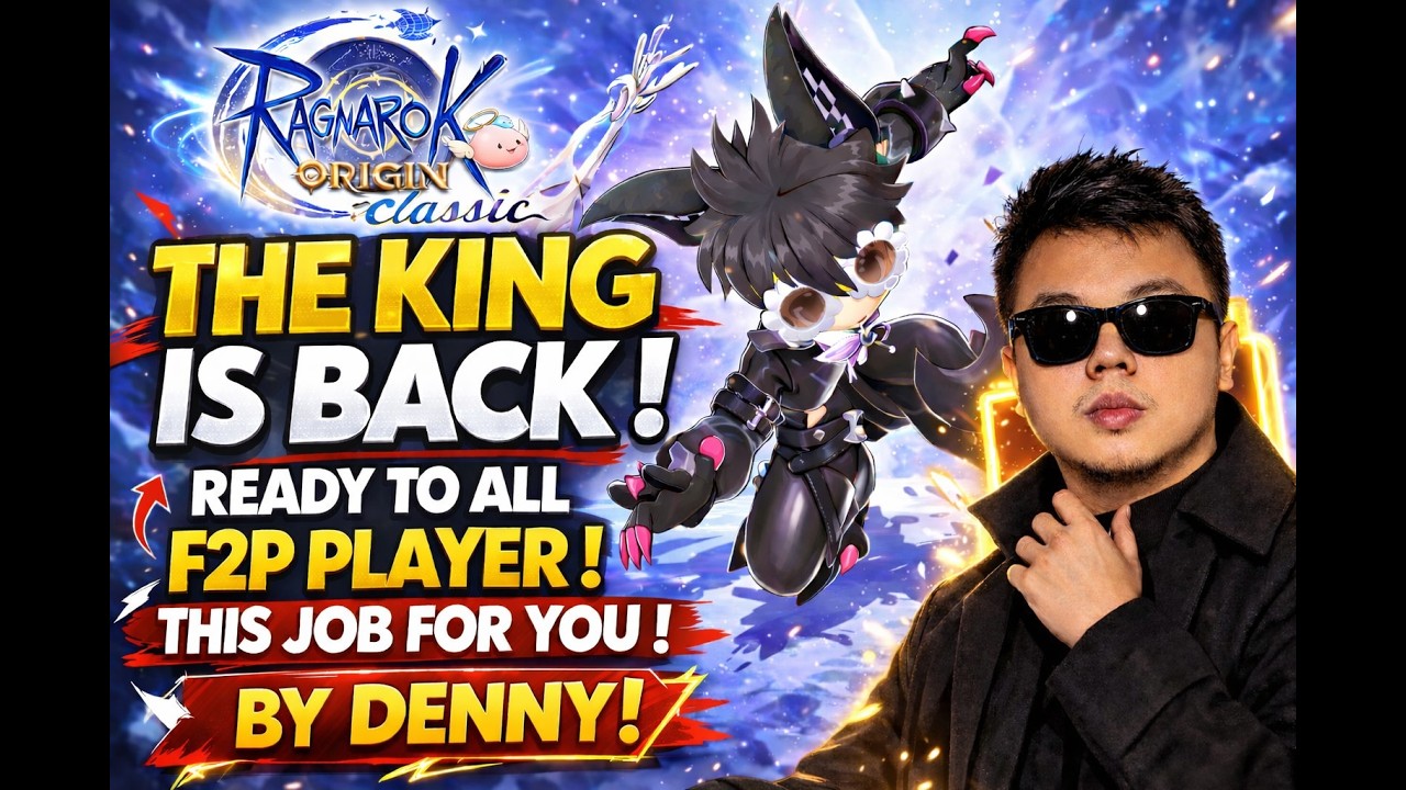 👑 THE KING IS BACK! 👑 F2P THIS JOB IS FOR YOU! | BY DENNY | RAGNAROK ORIGIN CLASSIC
