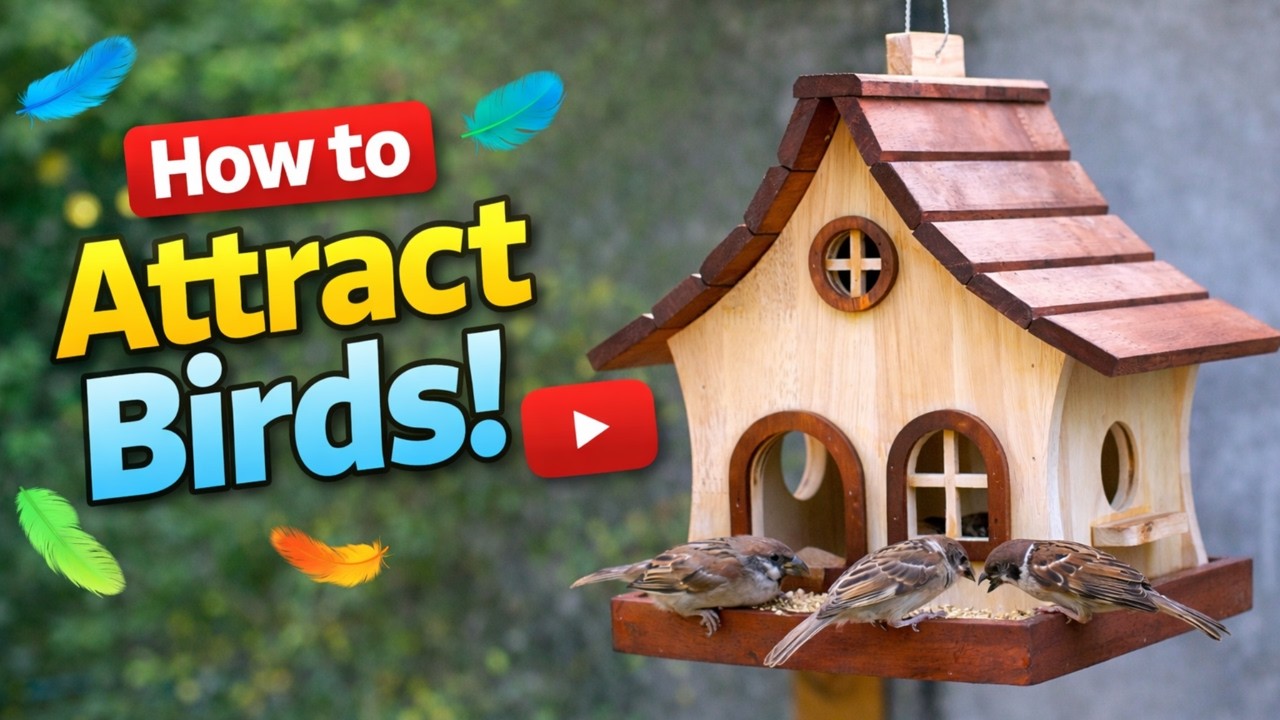MAKE Your Own Bird Feeder at Home Easily Today
