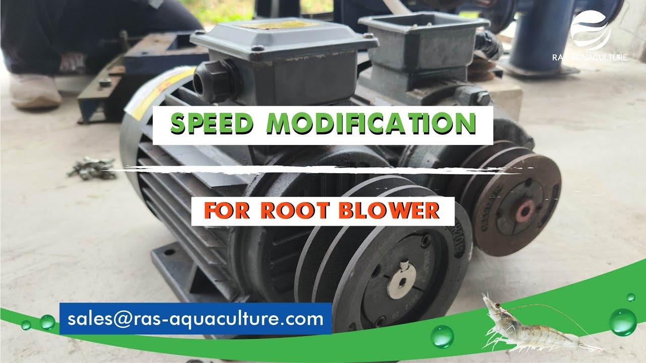 High Speed Root Blower Modification | Pulley and Motor Configuration