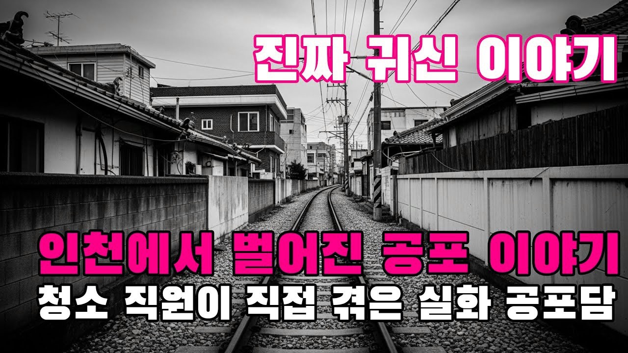 진짜 귀신 이야기   인천에서 벌어진 공포 이야기   청소 직원이 직접 겪은 실화 공포담