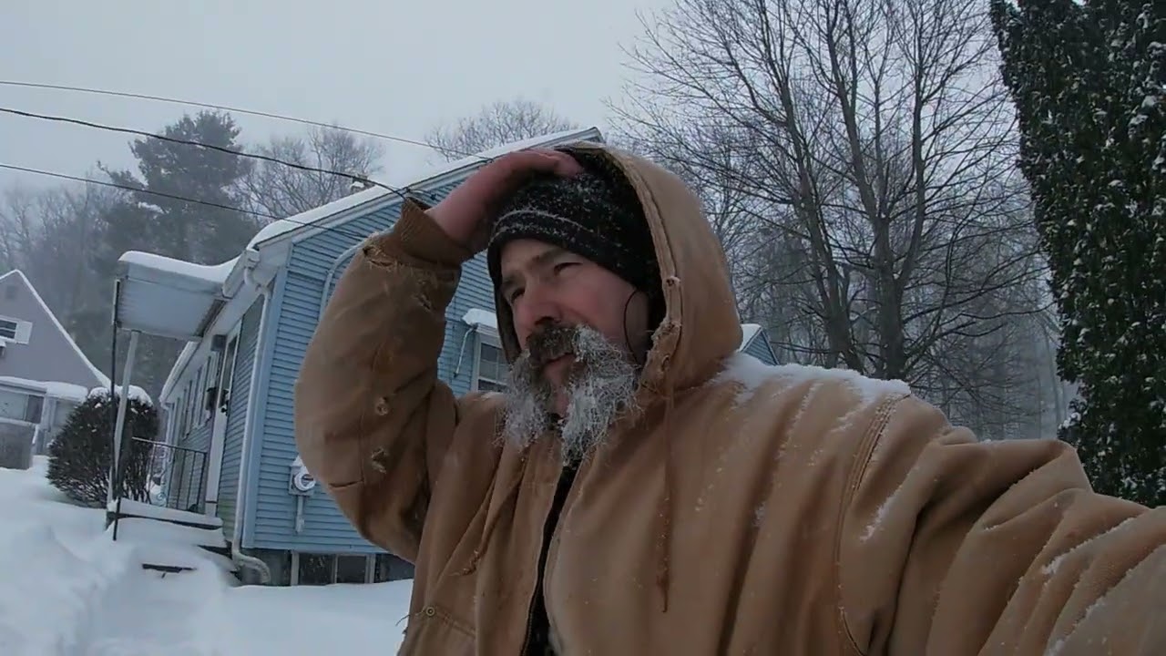 Battling A Blizzard with Just a Shovel and Buddy