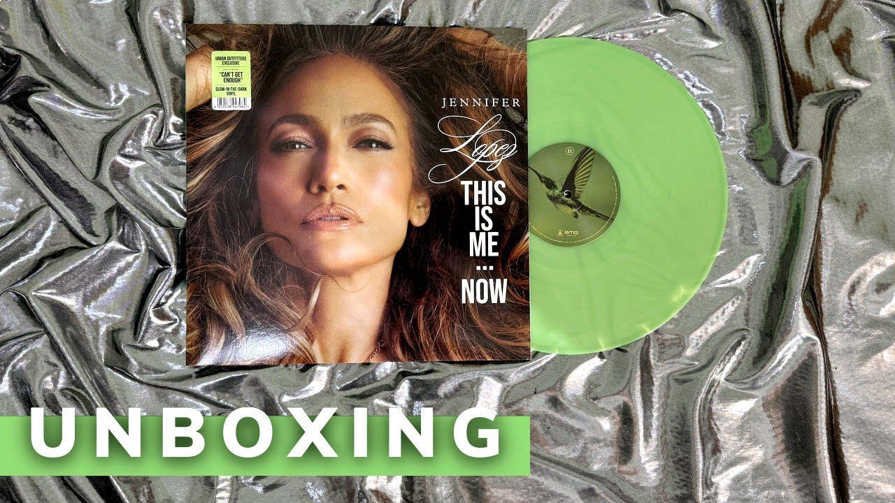 Jennifer Lopez - This Is Me ... Now (Glow in the Dark Vinyl) Urban Outfitters | UNBOXING
