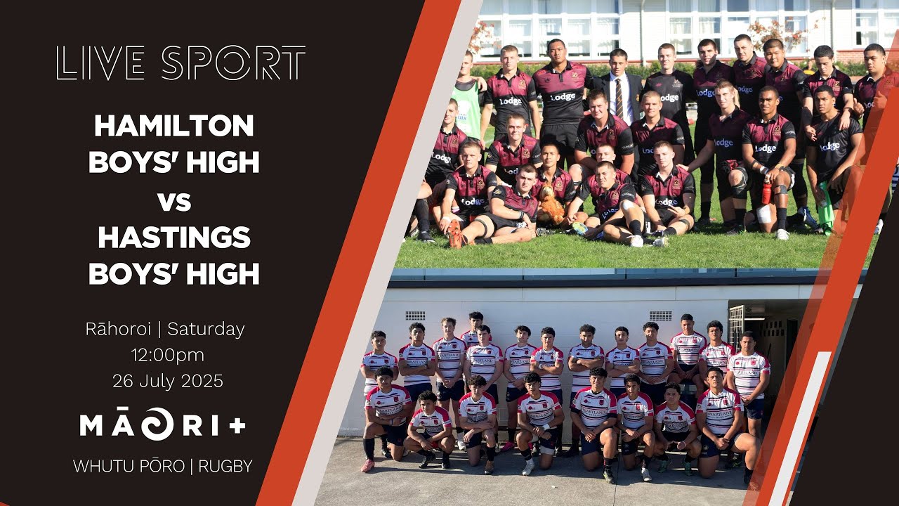 Super 8 Rugby First XV 2025 | Hamilton Boys' High v Hastings Boys' High