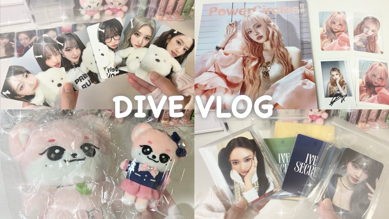 [DIVE VLOG] First experience with a surprising Chinese magazine😳❤️ Introducing trading cards and ...