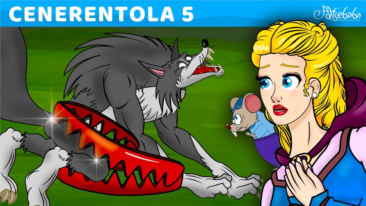 Cenerentola Parte 5 - Il Grande Lupo Cattivo - Storie per Bambini Italiane - Cartoni Animati - Fiabe