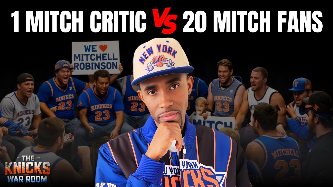 🚨DEBATE : HATER CALLS Mitchell Robinson TRASH VS. 20 Knicks Fans!